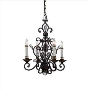 Uttermost 21063 4 Light Minuet Chandelier 