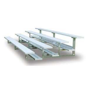 Frame Bleachers with Tip & Roll Kit with Rubber Bumpers for Bleachers 