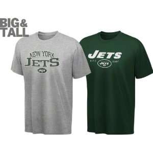   : New York Jets Big & Tall Blitz 2 Tee Combo Pack: Sports & Outdoors