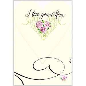   : Happy Birthday Greeting Card I Love You Mom Heart: Everything Else