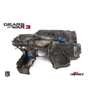 Gears Of War 3 C.O.G. Snub Pistol Full Scale Prop Replica *New*  