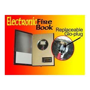   Book Electronic Replacable Glo Plug Magic Trick Set 