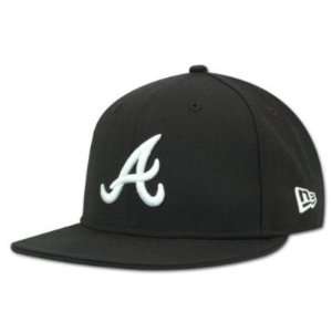  Atlanta Braves Custom New Era Official Fitted Hat Cap 100% 