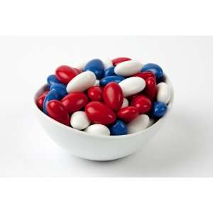 Red, White and Blue Jordan Almonds (5 Pound Bag)  Grocery 