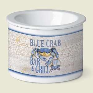  Nautical Blue Crab Bar & Grill Kitchen Dip Chiller: Home 