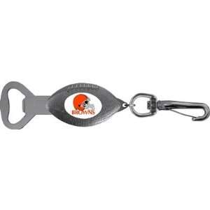  NFL Cleveland Browns Bottle Opener Key Ring: Sports 