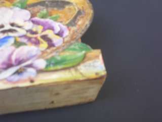 Agnes Meyers Texas Painting Very Unusual Letter Holder  