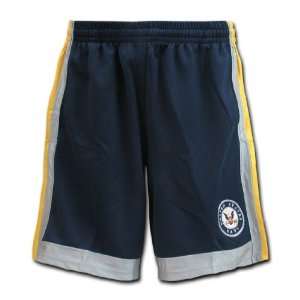  NAVY BASKETBALL MILITARY PERFORMANCE SHORTS SIZE LARGE 