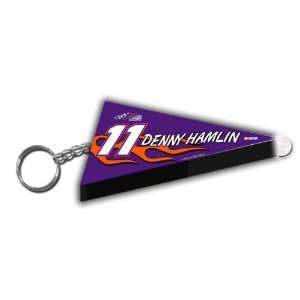  Denny Hamlin NASCAR Pennant Led Key Chain: Sports 