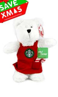 star422 starbucks Christmas white candy Bearista Bear 103th Edition 