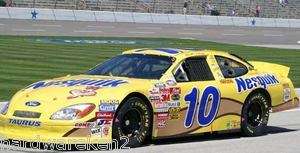 NASCAR DECAL #10 NESQUIK SCOTT RIGGS 2003 BGN TAURUS  