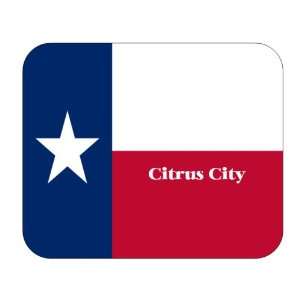   : US State Flag   Citrus City, Texas (TX) Mouse Pad: Everything Else
