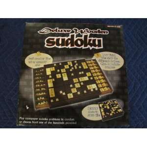  Deluxe Wooden Sudoku (Boad Game): Toys & Games