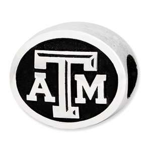  Texas A&M University Bead/Sterling Silver Jewelry