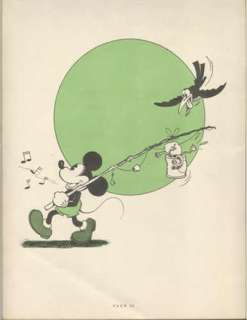 1930 31 MICKEY MOUSE Book, Bibo & Lang, 1st Disney Publ  