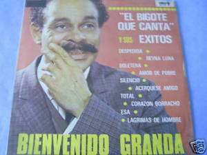 Bienvenido Granda el bigote que canta LP MEX SEALED  