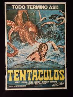 TENTACOLI (TENTACLES) * HENRY FONDA * SHELLEY WINTERS * ARGENTINE 