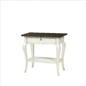   Lucille One Drawer Lamp Table in Vintage Ivory/Boddington 5004.VI.BO