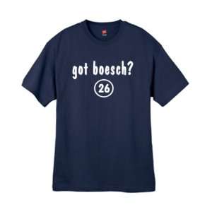  Mens Got Boesch ? Navy Blue T Shirt Size Medium: Sports 