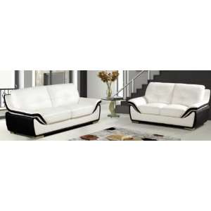  Chintaly Tuxedo Style Modern Love Seat: Office Products