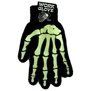   Skeleton Gloves Gothic Deathrock Punk Bone Rockabilly: Everything Else