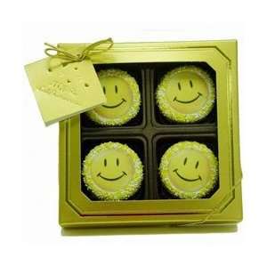 Gold Box of 4 Smiley Face Oreos  Grocery & Gourmet Food
