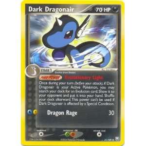  Pokemon EX Team Rocket Returns Dark Dragonair Card Toys 