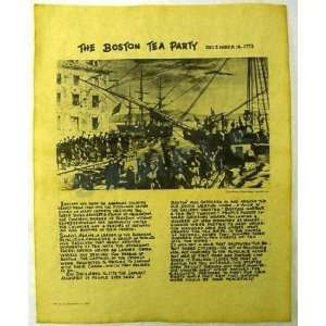  Boston Tea Party Historical Document (Channel Craft HDBT 