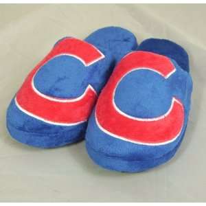  Chicago Cubs MLB Big Logo Hard Sole Slide Slippers Sports 