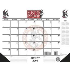 Boston University Terriers 2006 22x17 Academic Desk Calendar  