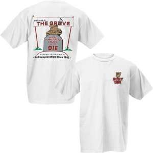   State Bulldogs White Bury Um Short Sleeve T shirt