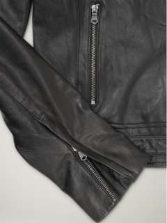 GAP Leather jacket, nwt, BLACK, XS  