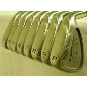  Taylor Made Supersteel Irons Set 3 PW Graphite Bubble 
