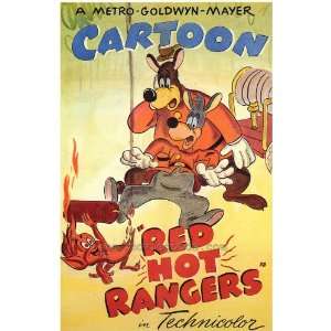 Red Hot Rangers Movie Poster (27 x 40 Inches   69cm x 102cm) (1947)  