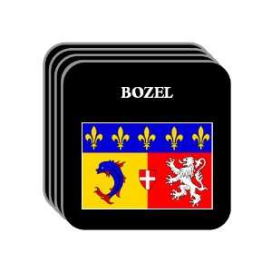  Rhone Alpes   BOZEL Set of 4 Mini Mousepad Coasters 