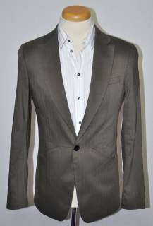 Emporio Armani David Line Linen Sport Coat Blazer US 40 EU 50  