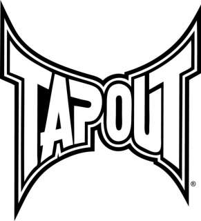 Tapout Tap Out MMA Logo Outline Vinyl Decal Sticker  