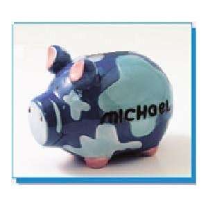  Piggy Bank with Boys Name Baby