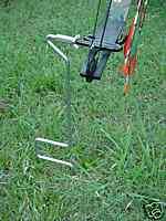 Bow Holder For Ground Blind or Target Practice  
