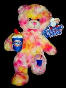 DQ Blizzard STRAWBERRY CHEESECAKE Build A Bear New Cute  