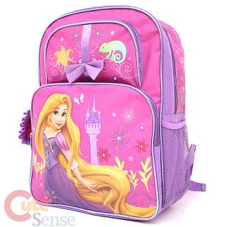 Dinsey Tangled Rapunzel School Large Backpack Lunch Bag Set  