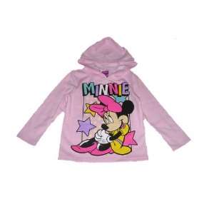  Disney Minnie Mouse Girls Flannel Hoody 6/6x: Everything 