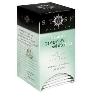 Stash Premium Fusion Green & White Tea: Grocery & Gourmet Food