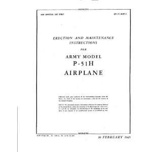  Aviation P 51 H Aircraft Maintenance Manual: Sicuro Publishing: Books