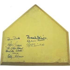   & Juan Marichal Autographed Replica Home Plate: Sports & Outdoors