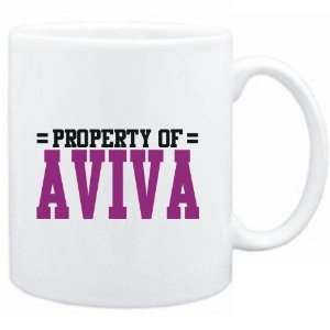    Mug White  Property of Aviva  Female Names: Sports & Outdoors