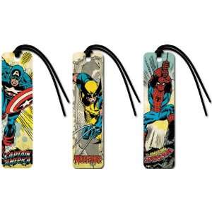  Marvel Comics Set   Collectors Beaded Bookmark