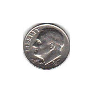  1987 P Roosevelt Dime 