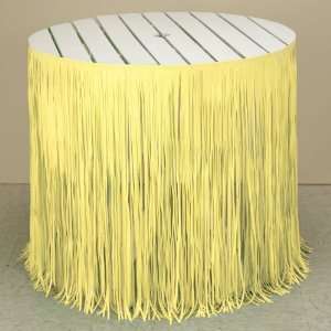   By Creative Converting Yellow Fringe Table Skirt: Everything Else