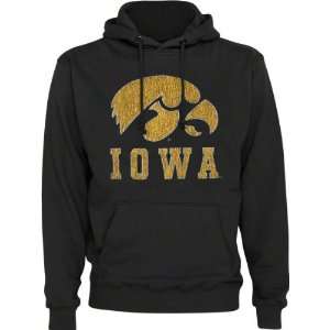    Iowa Hawkeyes Vintage Blitz Fleece Hoodie